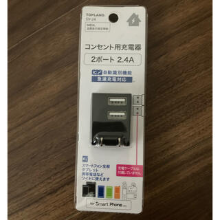 コンセント用充電器　USBポート(バッテリー/充電器)