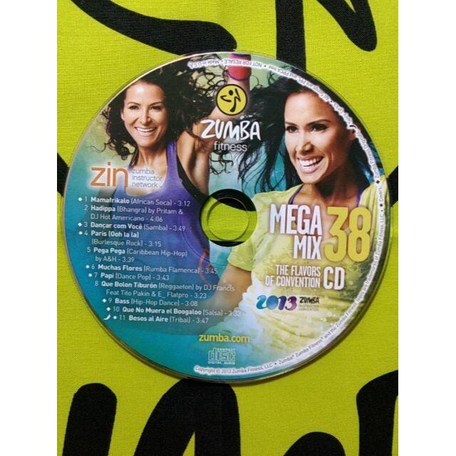 Zumba(ズンバ)のZUMBA　ズンバ　MEGAMIX　CD　37　38　39　40　4枚セット エンタメ/ホビーのCD(ポップス/ロック(洋楽))の商品写真