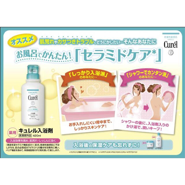 Curel(キュレル)のキュレル 潤浸保湿 入浴剤 つめかえ用　360ml×2袋 コスメ/美容のボディケア(入浴剤/バスソルト)の商品写真