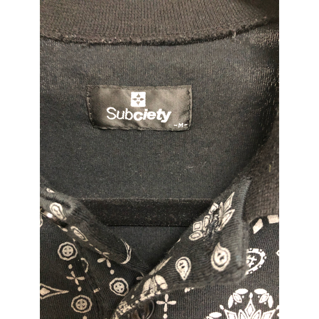 Subciety(サブサエティ)のサブサエティー　ポロシャツ2枚セット　ペイズリー メンズのトップス(Tシャツ/カットソー(半袖/袖なし))の商品写真