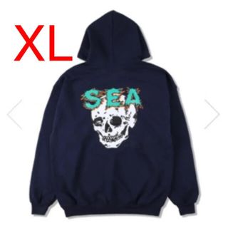 シー(SEA)のWIND AND SEA HIROTTON SKULL XL パーカー　スカル(パーカー)