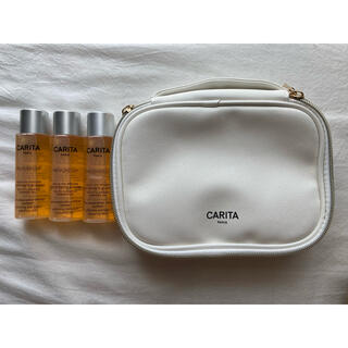 カリタ(CARITA)のカリタ　クレンジングオイル3本&化粧品ポーチ(クレンジング/メイク落とし)