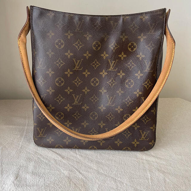 LV ショルダーバッグ ルーピング モノグラム ルイヴィトン 売れ筋