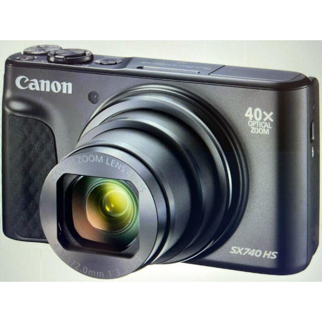 □CANON(キヤノン) PowerShot SX740 HS - コンパクトデジタルカメラ