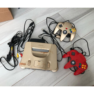 ニンテンドウ64(NINTENDO 64)の任天堂　64  本体　ソフト　セット(家庭用ゲーム機本体)