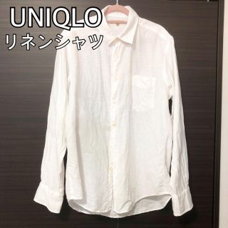 ユニクロ(UNIQLO)のUNIQLO リネンシャツ　美品(シャツ)