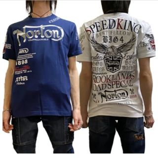 ノートン(Norton)のSALE!!6589円→4690円新品NORTONノートンエンブレム Tシャツ(Tシャツ/カットソー(半袖/袖なし))