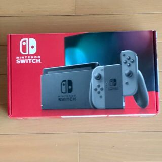 ニンテンドースイッチ(Nintendo Switch)のNintendo Switch 新品　任天堂スイッチ 本体 グレー ニンテンドウ(家庭用ゲーム機本体)