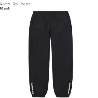 シュプリーム(Supreme)のSupreme Warm Up Pant 黒 XL(その他)