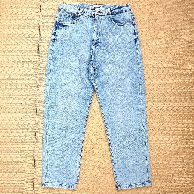 ZARA(ザラ)の【ザラ ZARA】Z1975マムフィットデニムパンツ／42 レディースのパンツ(デニム/ジーンズ)の商品写真