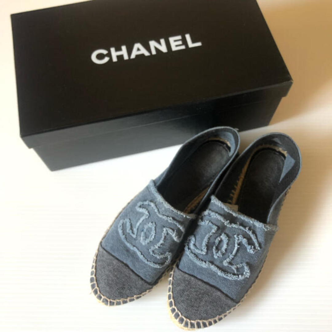 CHANEL - CHANEL シャネル デニム エスパドリーユ 36の通販 by CHANEL - CHANEL シャネル デニム エスパドリーユ 36の通販 by