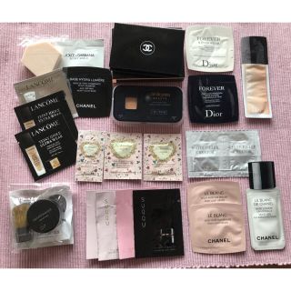 シャネル(CHANEL)の週末セール♡まとめてお試し♪デパコスファンデーション＋下地　サンプルセット(サンプル/トライアルキット)