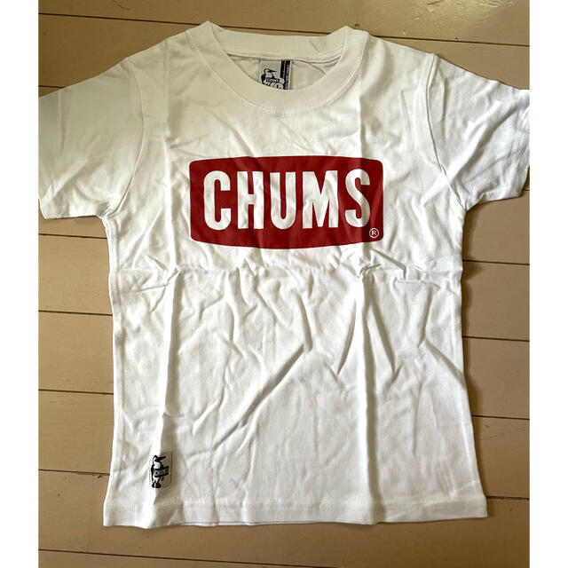 CHUMS(チャムス)のティヌ様専用新品未使用Chumsキッズ半袖プリントTシャツ白L115-130 キッズ/ベビー/マタニティのキッズ服男の子用(90cm~)(Tシャツ/カットソー)の商品写真