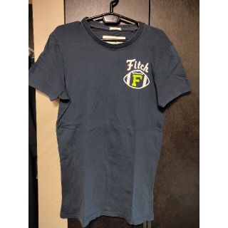 アバクロンビーアンドフィッチ(Abercrombie&Fitch)のアバクロ　Ｔシャツ　ネイビー　Mサイズ(Tシャツ/カットソー(半袖/袖なし))