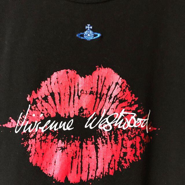 Vivienne Westwood(ヴィヴィアンウエストウッド)の【Vivienne Westwood】LIPS 刺繍ORB タンクトップ レディースのトップス(タンクトップ)の商品写真