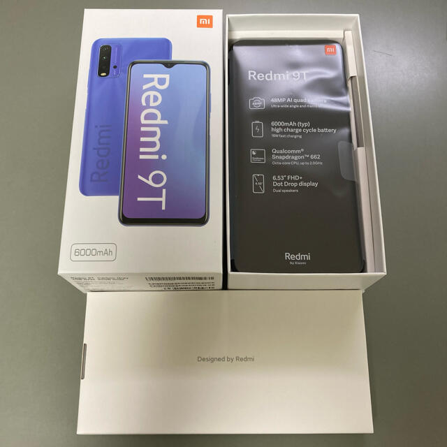 Xiaomi Redmi 9T 64GB カーボングレー