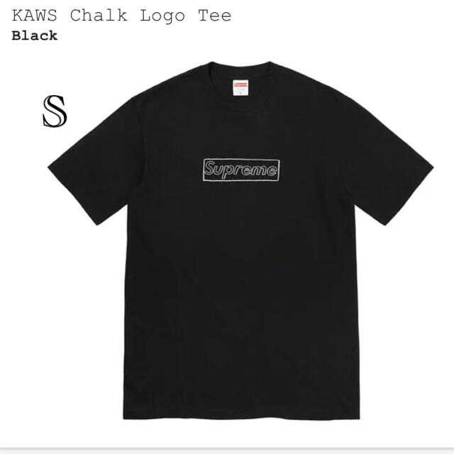 supreme 21ss kaws chalk logo teeTシャツ/カットソー(半袖/袖なし)