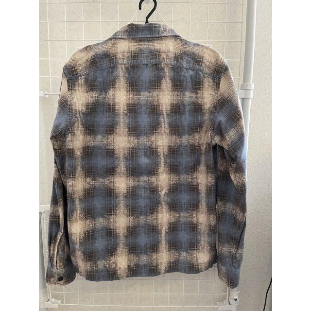 RRL プラッドプリント ブラッシュド キャンプシャツ 贅沢屋の 49.0