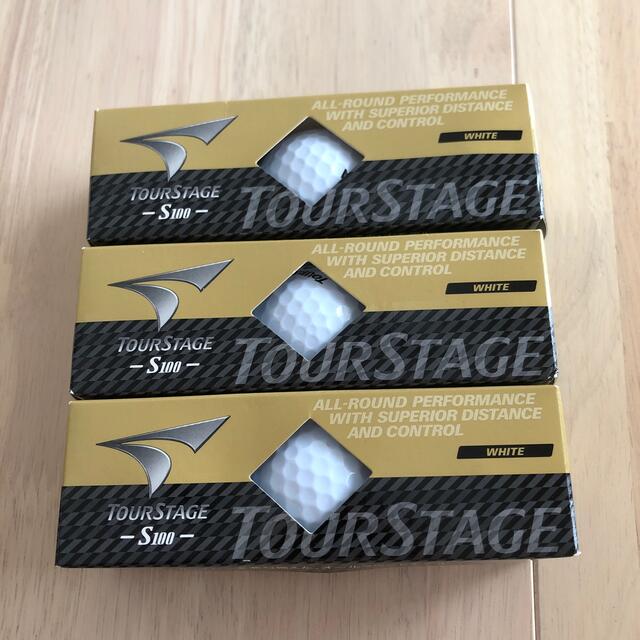 TOURSTAGE(ツアーステージ)の ブリヂストン ツアーステージ S100 ゴルフボール スポーツ/アウトドアのゴルフ(その他)の商品写真