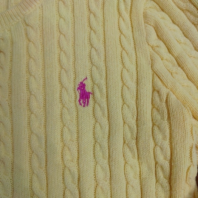 POLO RALPH LAUREN(ポロラルフローレン)のラルフローレン　ペプラム　カーディガン　120 キッズ/ベビー/マタニティのキッズ服女の子用(90cm~)(カーディガン)の商品写真