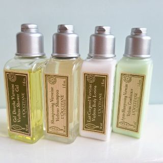 ロクシタン(L'OCCITANE)の新品　ロクシタン　ヴァーベナ　アメニティ　4個セット(シャンプー)