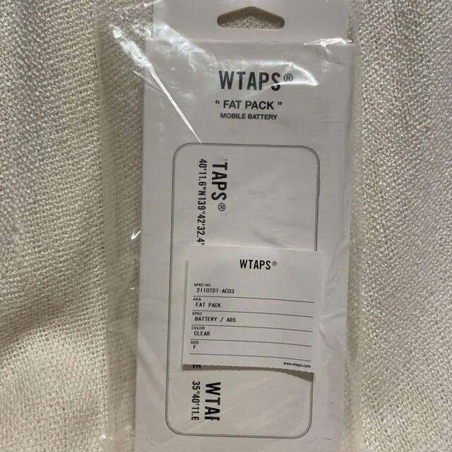 WTAPS 21SS FAT PACK / BATTERY / ABS