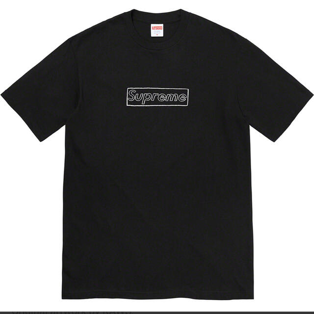 supreme kaws box logo tee S