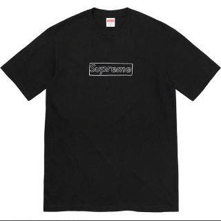 シュプリーム(Supreme)のsupreme kaws box logo tee S(Tシャツ/カットソー(半袖/袖なし))