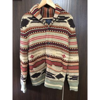 アメリカンイーグル(American Eagle)の新品【AMERICAN EAGLE】ニット カーディガン  アメリカンイーグル(カーディガン)