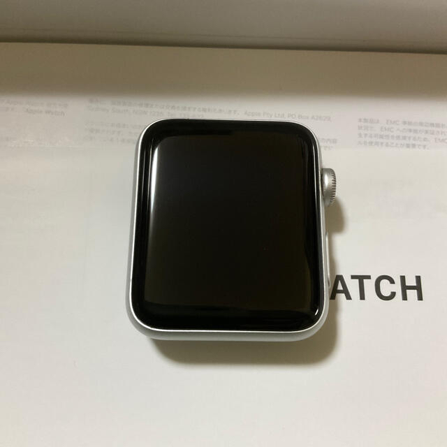 Apple Watch(アップルウォッチ)の今日までApple Watch Series3 42mm GPS シルバーアルミ メンズの時計(腕時計(デジタル))の商品写真