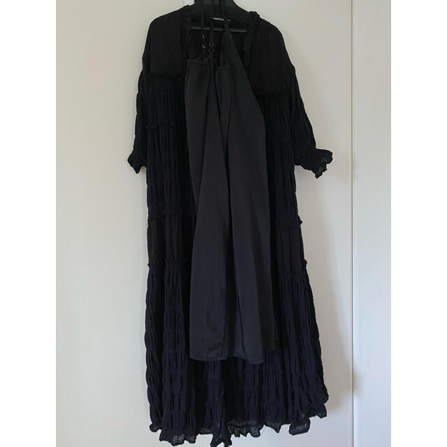 SOLOV SWEET NOMAD DRESS ワンピース　ドレス　ブラック