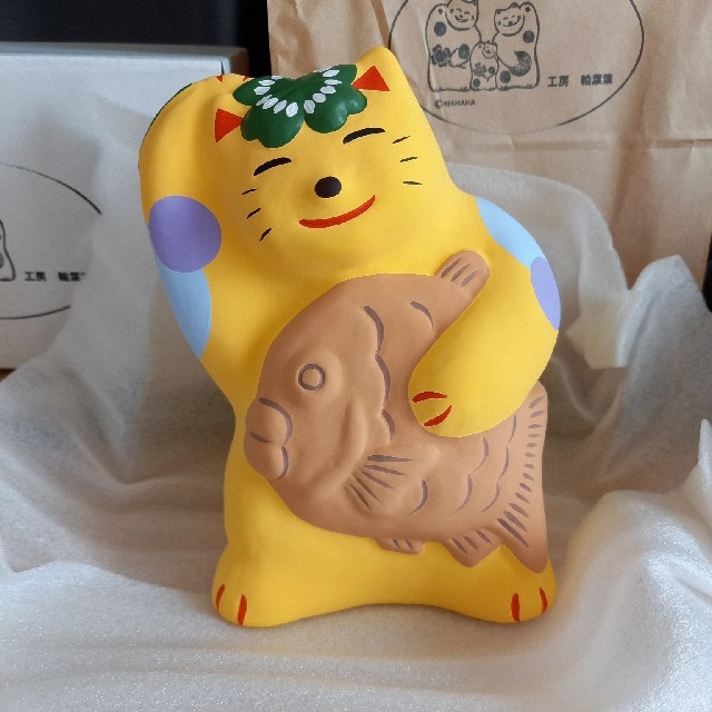 値下げしました‼️新品☆未開封☆輪葉葉 招き猫 【安心発送】 40.0%割引