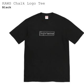 シュプリーム(Supreme)のLサイズ supreme Kaws Chalk Logo Tee(Tシャツ/カットソー(半袖/袖なし))