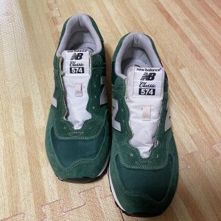 ニューバランス(New Balance)の新品　未使用　newbalance ニューバランス　ML574 グリーン(スニーカー)