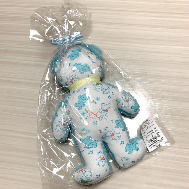 《新品》boribon oeuf (ボリボンウーフ) 鈴入りクマ🧸 キッズ/ベビー/マタニティのおもちゃ(がらがら/ラトル)の商品写真