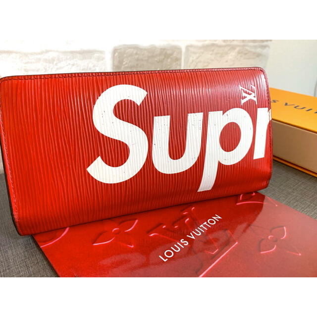 Supreme✨LOUIS VUITTON ルイ・ヴィトン 長財布