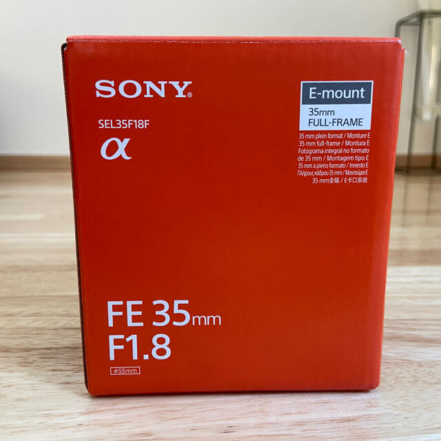 開店記念セール！ SONY - irwan392様専用未使用品　FE35mm f1.8 SONY レンズ(単焦点)