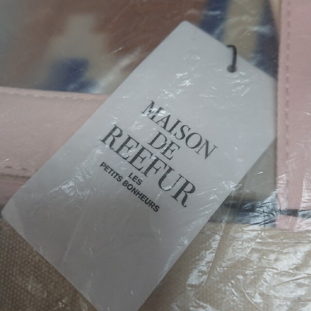 Maison de Reefur(メゾンドリーファー)の希少 MAISON DE REEFURロゴ カラースキムトート 新品 レディースのバッグ(トートバッグ)の商品写真