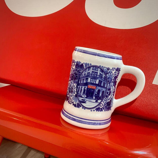 Supreme(シュプリーム)の未使用 Supreme Royal Delft Bowery Beer Mug インテリア/住まい/日用品のキッチン/食器(グラス/カップ)の商品写真