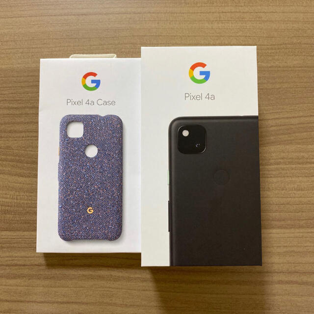 Google Pixel(グーグルピクセル)の今月までの出品です！美品！Pixel4a＋純正ケース スマホ/家電/カメラのスマートフォン/携帯電話(スマートフォン本体)の商品写真