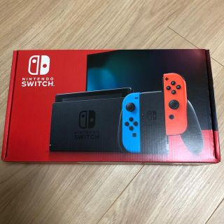 ニンテンドウ(任天堂)のNintendo Switch JOY-CON(L) ネオンブルー/(R) (家庭用ゲーム機本体)