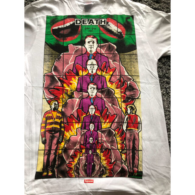 レア品　SUPREME Gilbert&George DEATH Tee