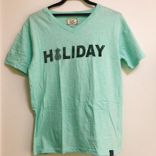 Tシャツ 【新品】オシャレ 夏服 半袖 ユニセックス トロピカル サーフ(Tシャツ/カットソー(半袖/袖なし))