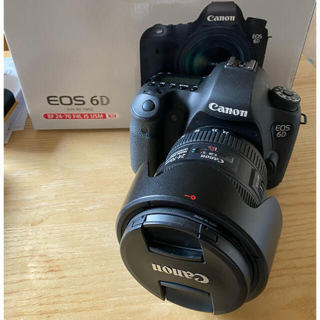 高品質】 Canon - 【美品】Canon EOS 6D EF24-70 F4L IS USM キット