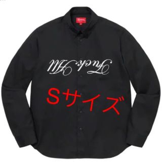 シュプリーム(Supreme)のsupreme  Jamie Reid Fuck All Shirt 黒　S(シャツ)