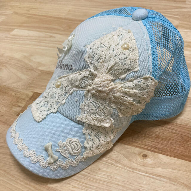 mezzo piano(メゾピアノ)のみよっぺ様専用　mezzo piano   メッシュCAP   Ｆ キッズ/ベビー/マタニティのこども用ファッション小物(帽子)の商品写真