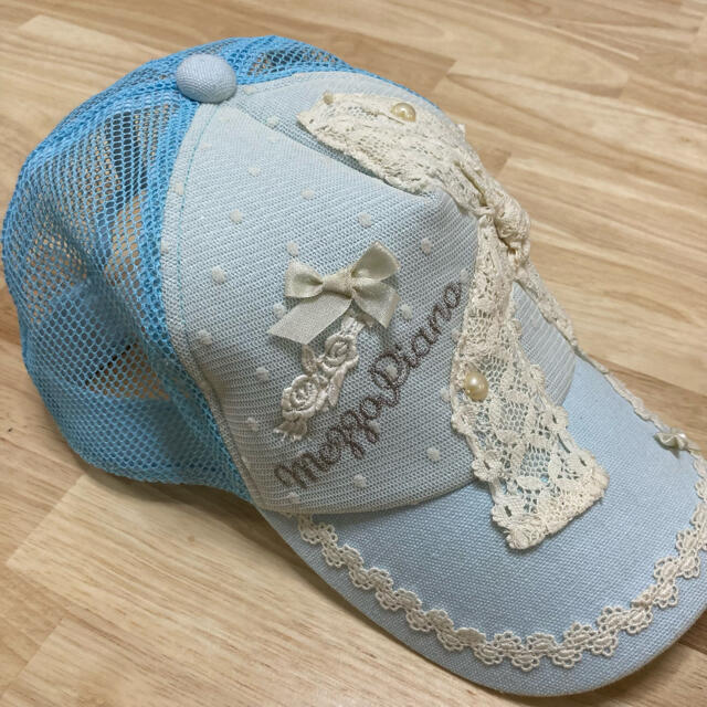 mezzo piano(メゾピアノ)のみよっぺ様専用　mezzo piano   メッシュCAP   Ｆ キッズ/ベビー/マタニティのこども用ファッション小物(帽子)の商品写真