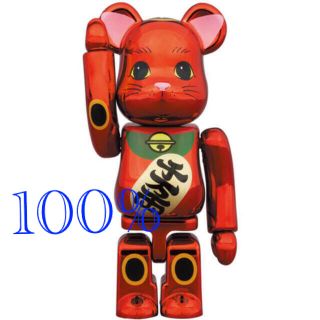 BE@RBRICK 招き猫 梅金メッキ 100％ メディコム・トイ 東京ソラマチ(その他)