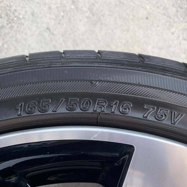 ダイハツ　純正アルミホイール　16インチ　165/50R16 4