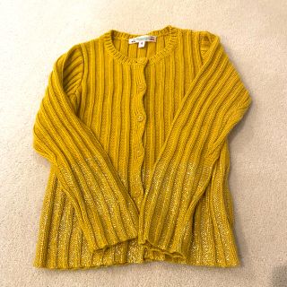 ボンポワン 子供 カーディガン(女の子)(イエロー/黄色系)の通販 12点